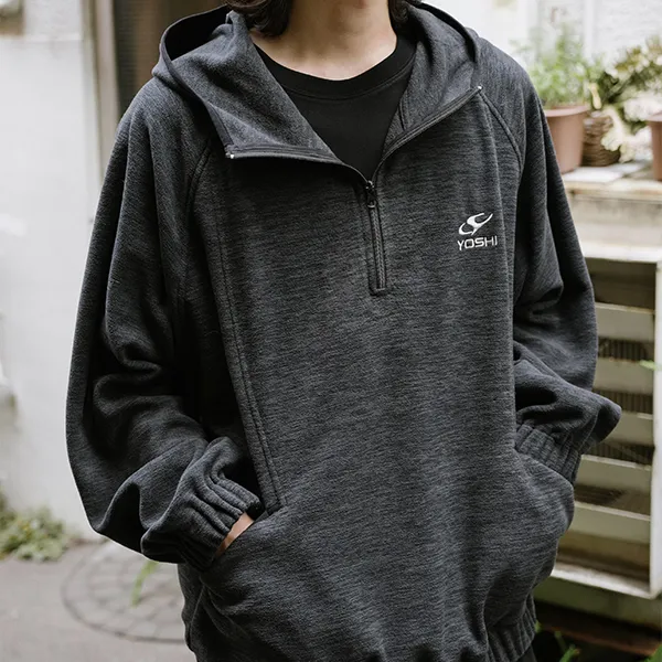 YOSHIYOYI Sweatshirt Unisex Dark Gray-3