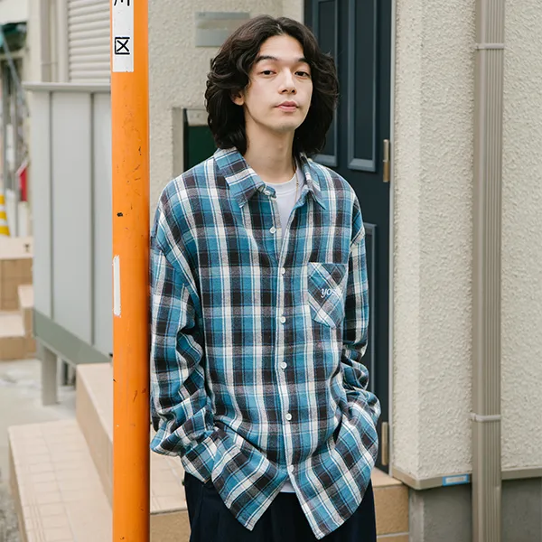 YOSHIYOYI Shirts Unisex Blue-2