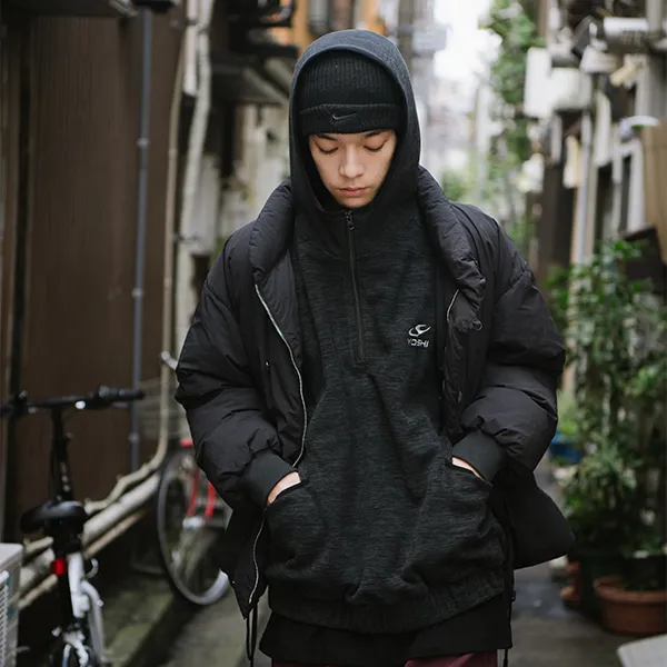 YOSHIYOYI Sweatshirt Unisex Dark Gray-5