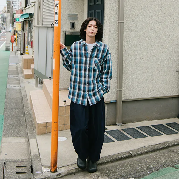 YOSHIYOYI Shirts Unisex Blue-3