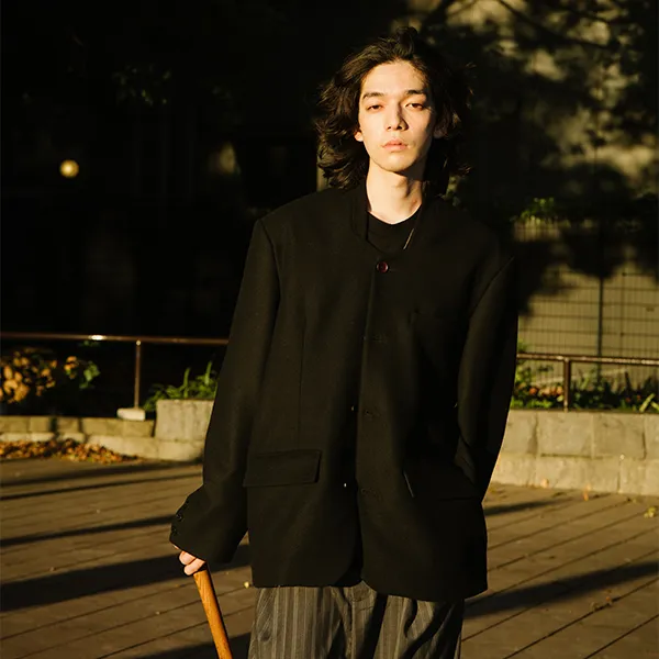 YOSHIYOYI Jackets Unisex Black-6