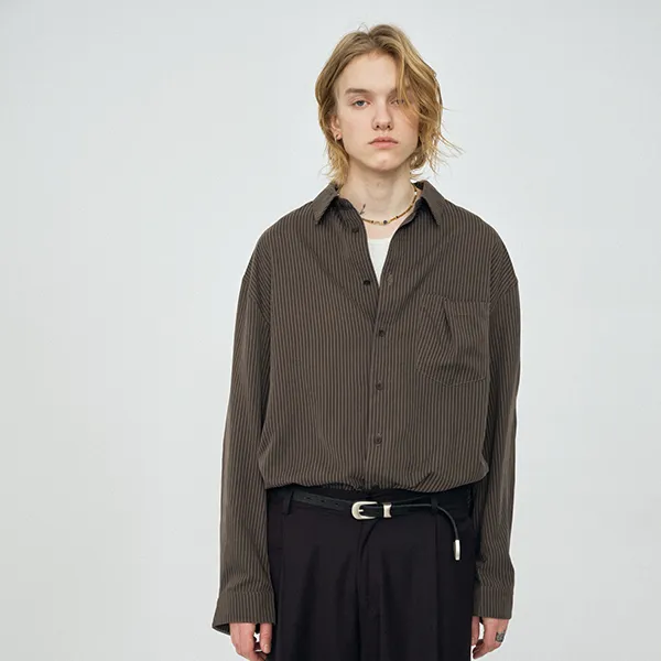 YOSHIYOYI Shirts Unisex Stripes-3