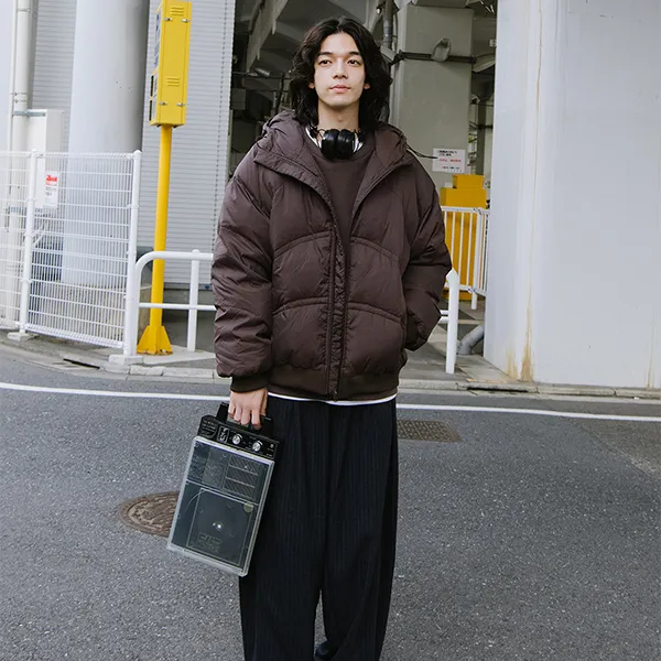 YOSHIYOYI Sweatshirt Unisex Chocolate-4
