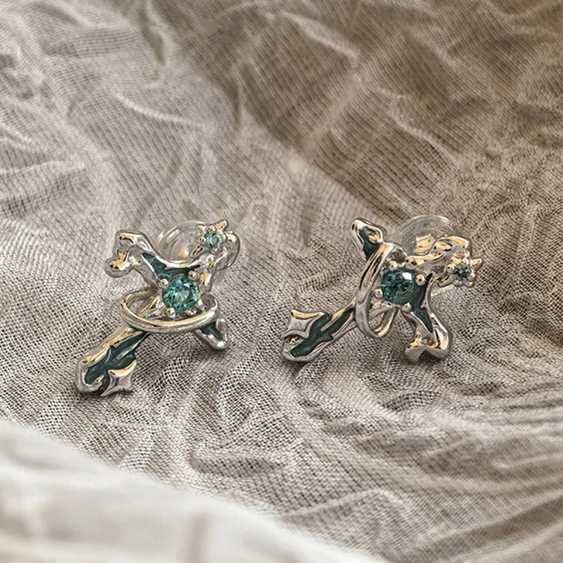 VAN GOGH S925 Silver Earrings Women's-5