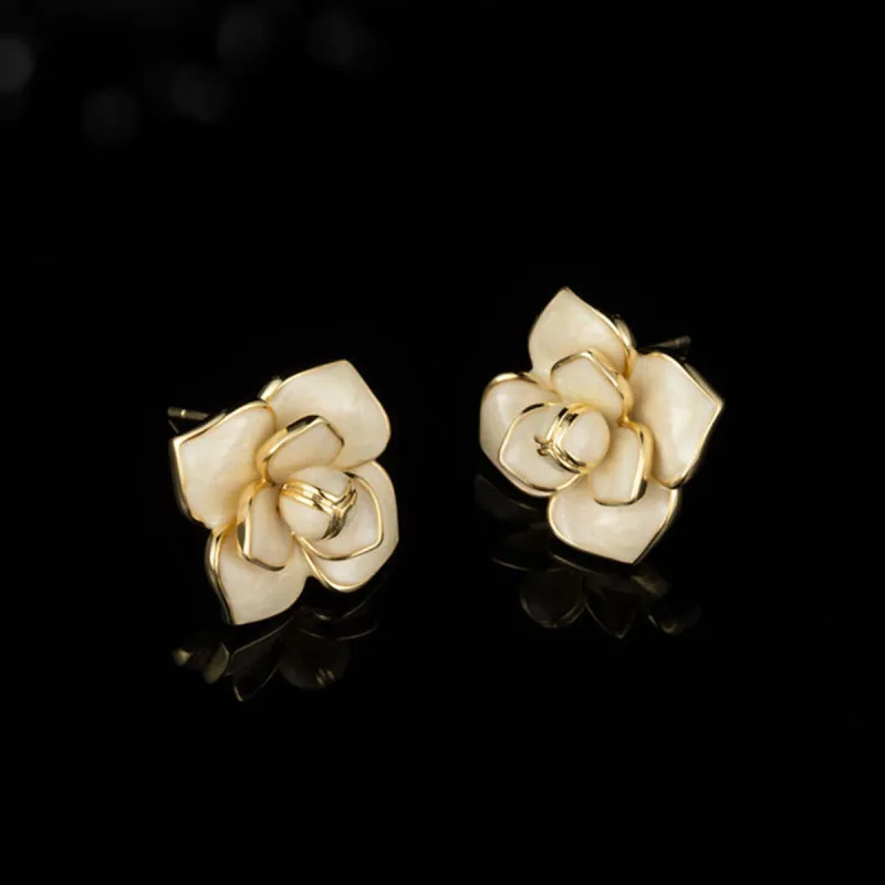 VAN GOGH Copper Stud Earrings Women's-8