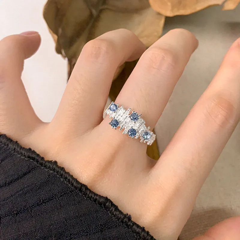 WEST ISLAND S925 Silver Rings Women's-2