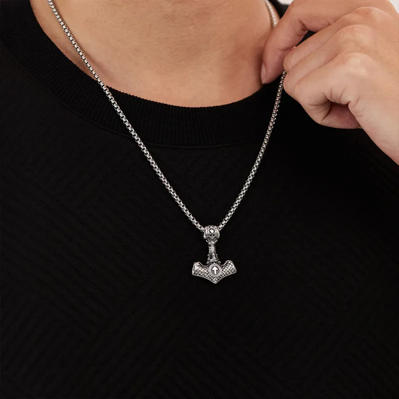 VAN GOGH Titanium Steel Necklaces Men's-1