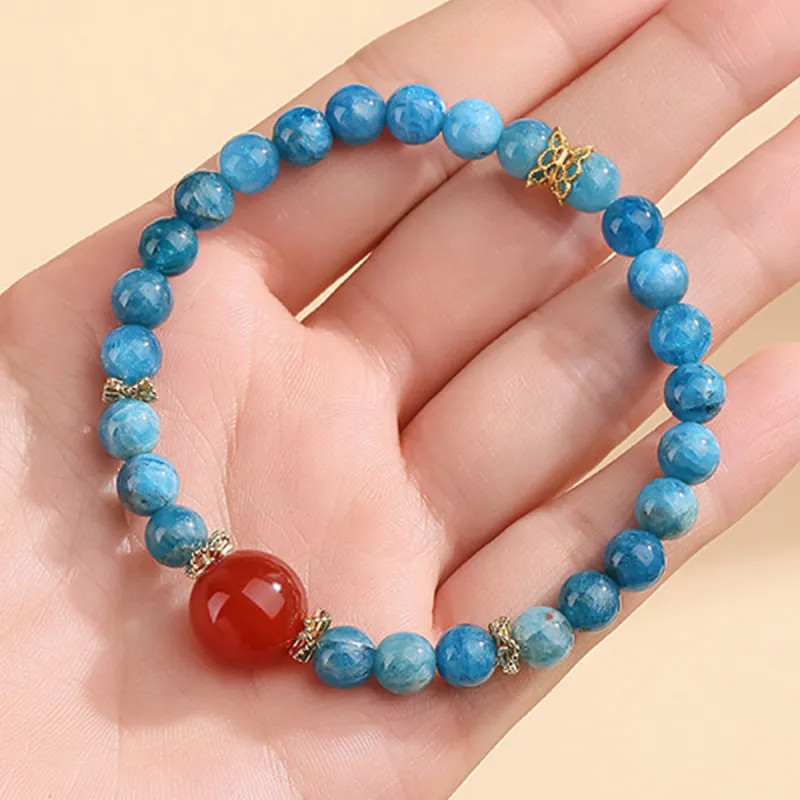 WEST ISLAND Apatite Bracelets Unisex-3