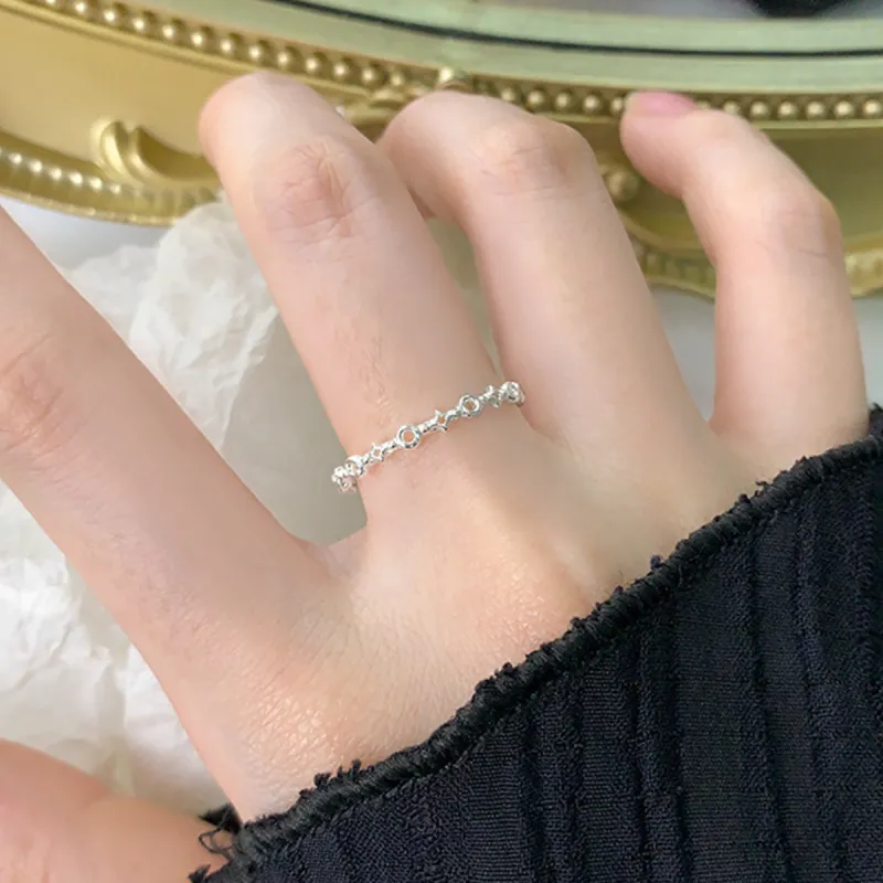 WEST ISLAND 925 Sterling Silver Rings Women's-1