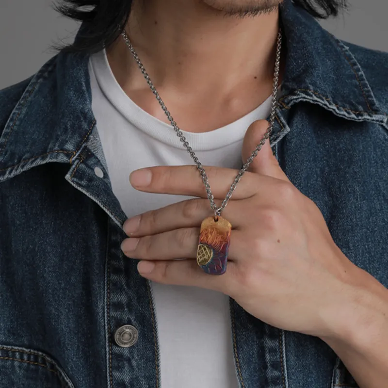 VAN GOGH Copper Necklaces Unisex-5