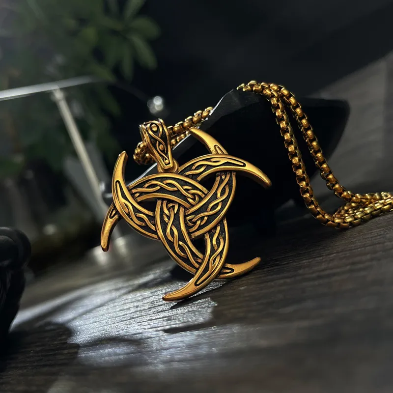VAN GOGH Titanium Steel Necklaces Men's-8
