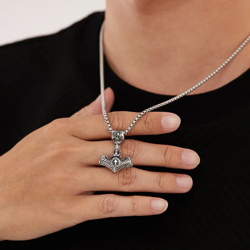 VAN GOGH Titanium Steel Necklaces Men's-2