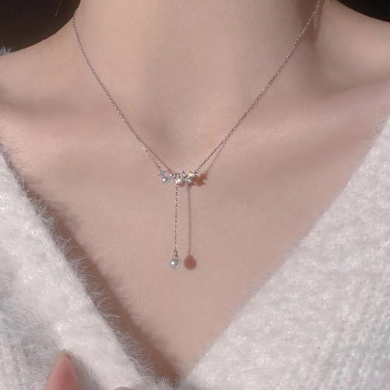 WEST ISLAND S925 Silver Necklaces Women's-1