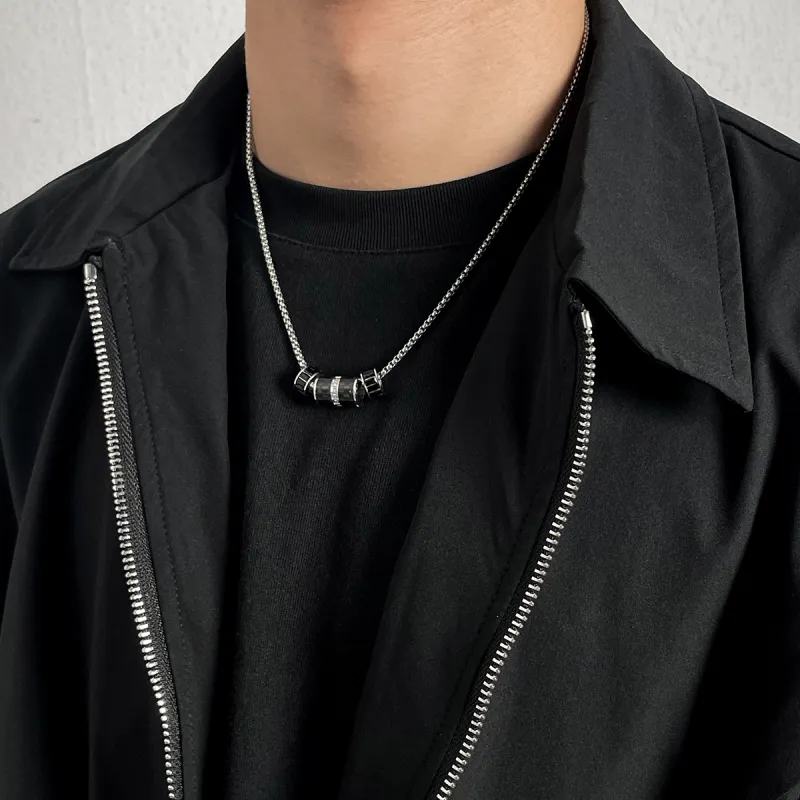WEST ISLAND Titanium Steel Necklaces Unisex-2