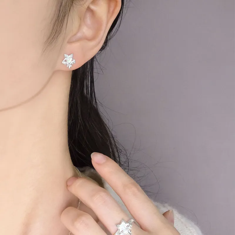 WEST ISLAND S925 Silver Stud Earrings Women's-2