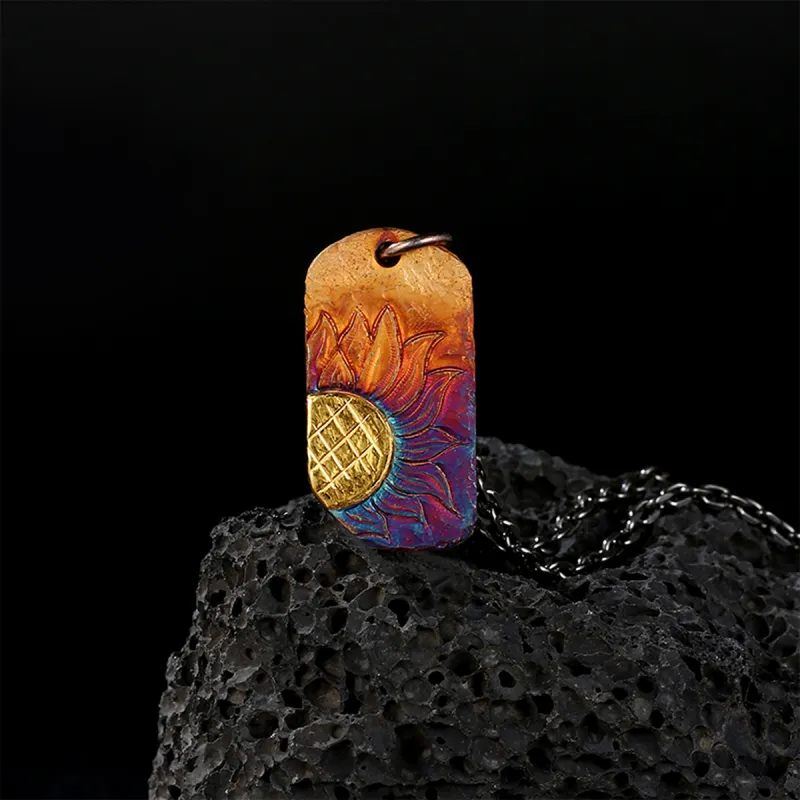 VAN GOGH Copper Necklaces Unisex-6
