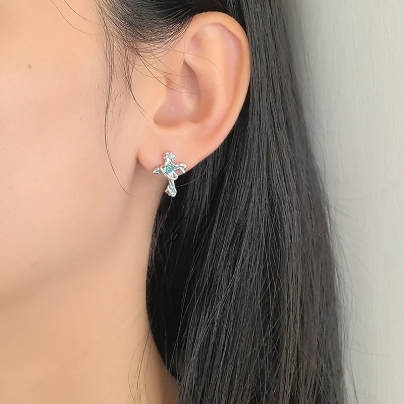 VAN GOGH S925 Silver Earrings Women's-3