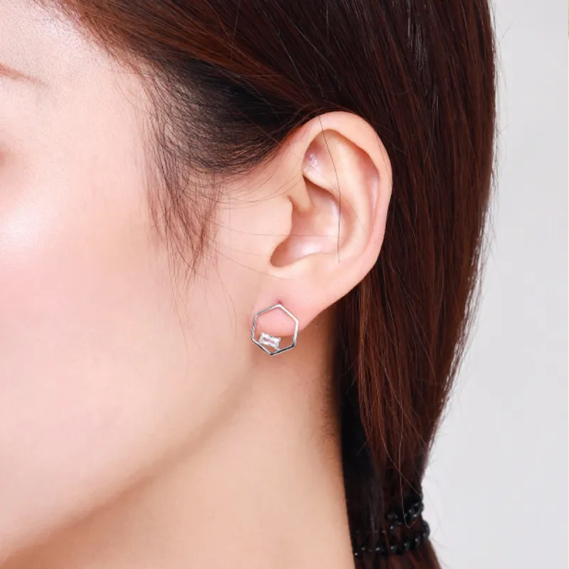 WEST ISLAND S925 Silver Earrings Women's-1