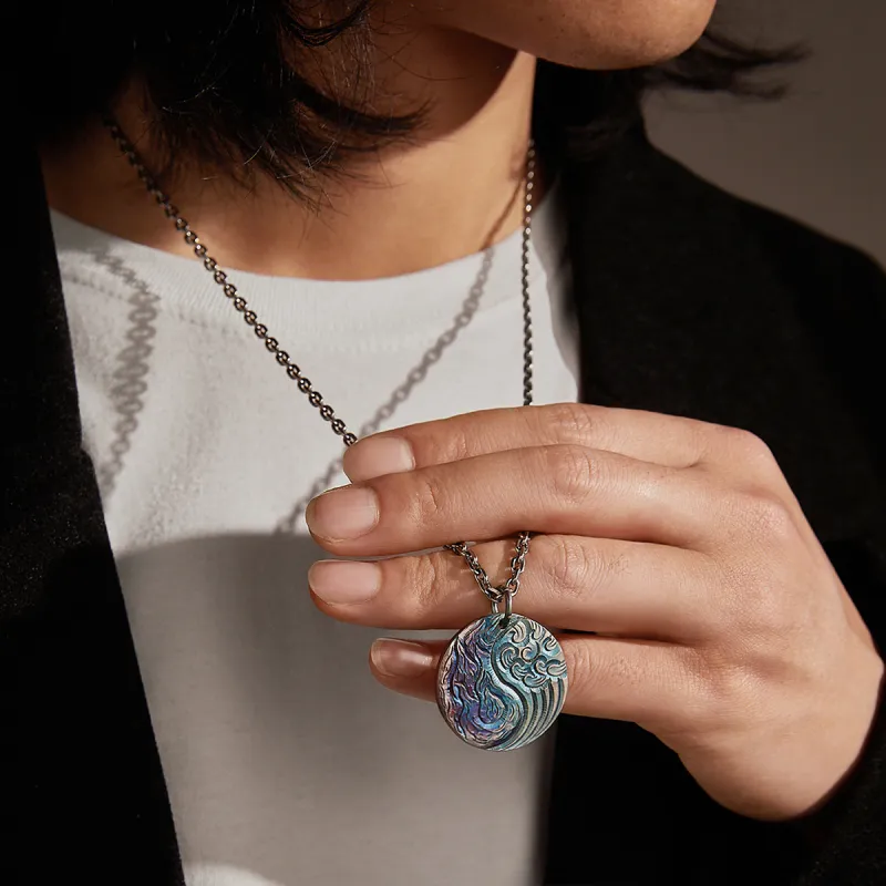 VAN GOGH Necklace Copper Unisex-3