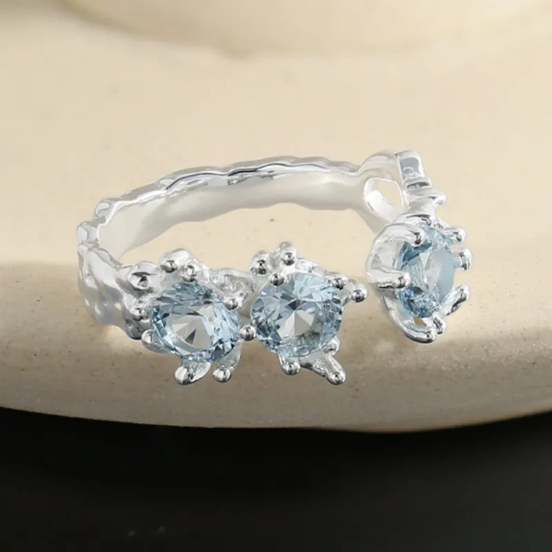 WEST ISLAND S925 Silver Rings Women's-2
