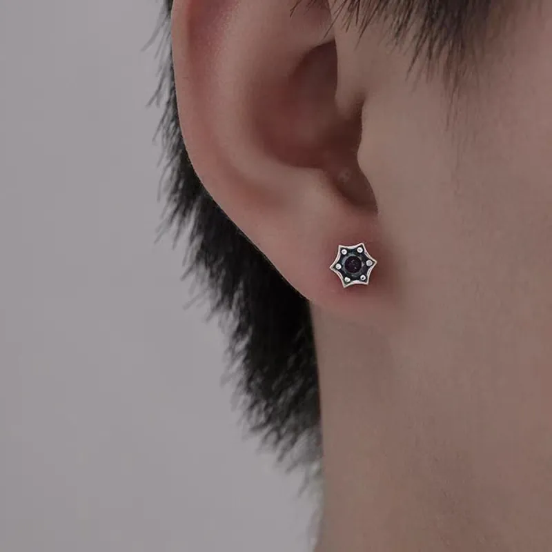 WEST ISLAND 999 Fine Silver Stud Earrings Unisex-2