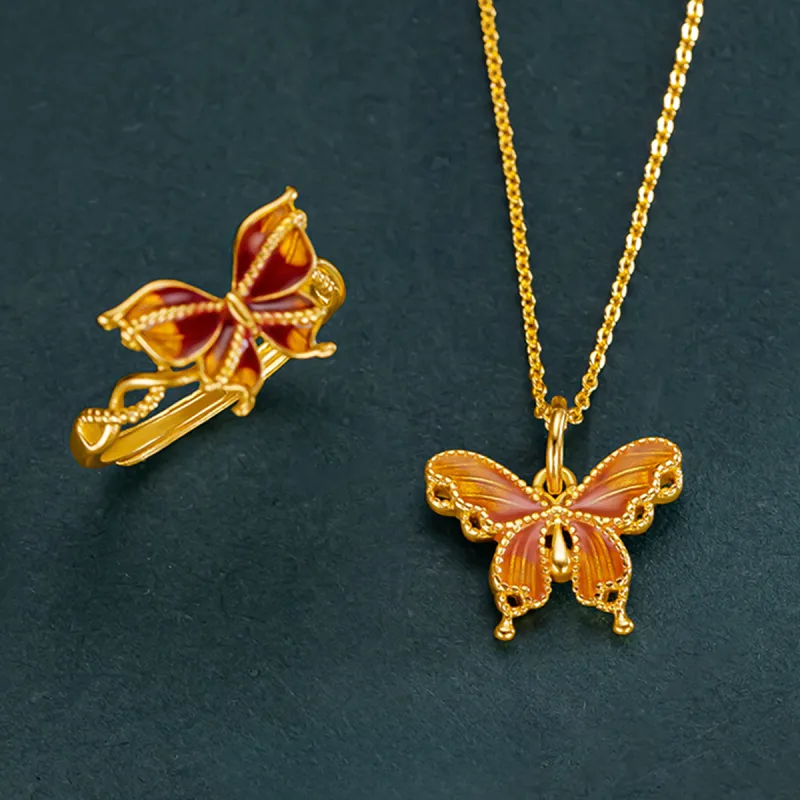 WEST ISLAND Copper Necklaces Women's-2