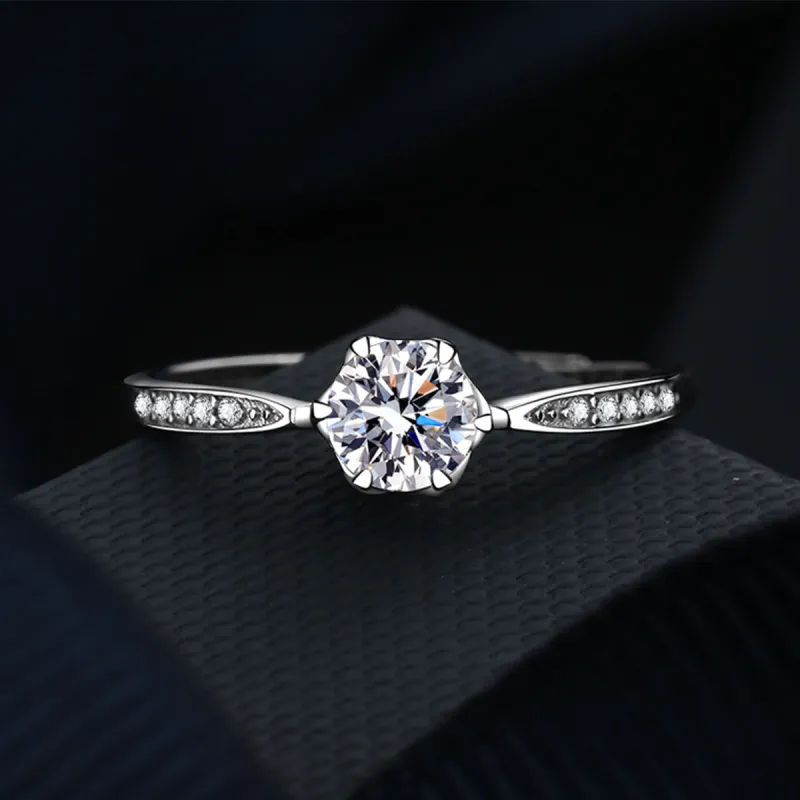 WEST ISLAND S925 Silver Rings Women's-4
