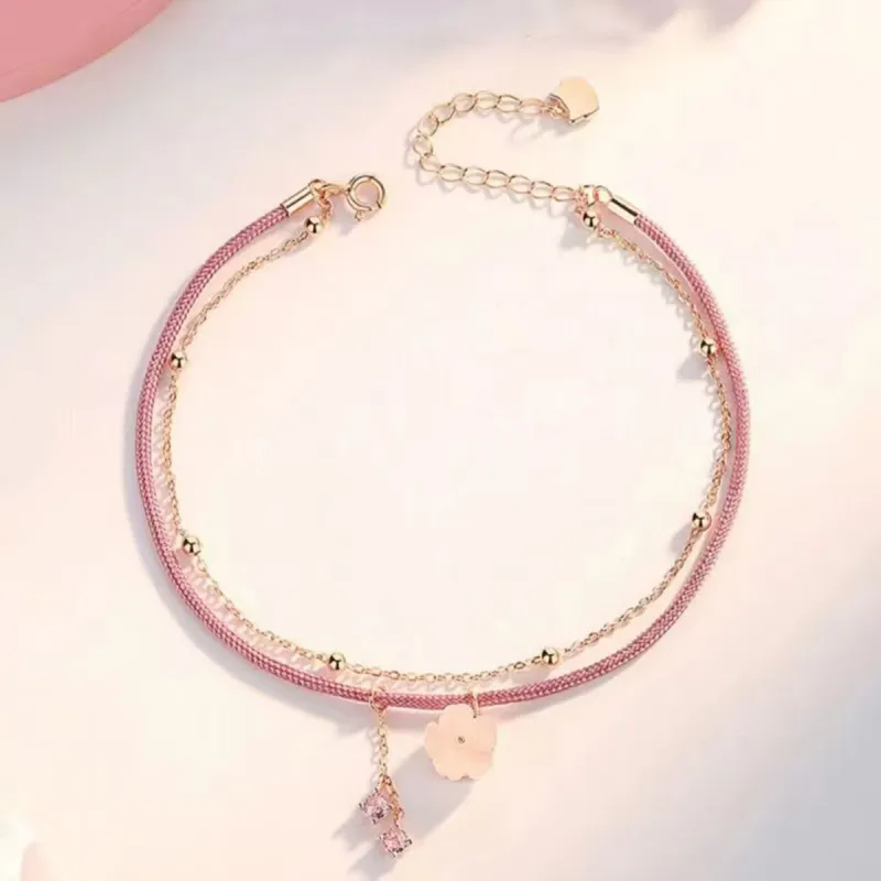 WEST ISLAND Copper Anklets Women's-5