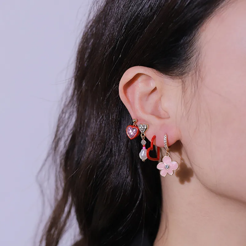 VAN GOGH Alloy Stud Earrings Women's-1