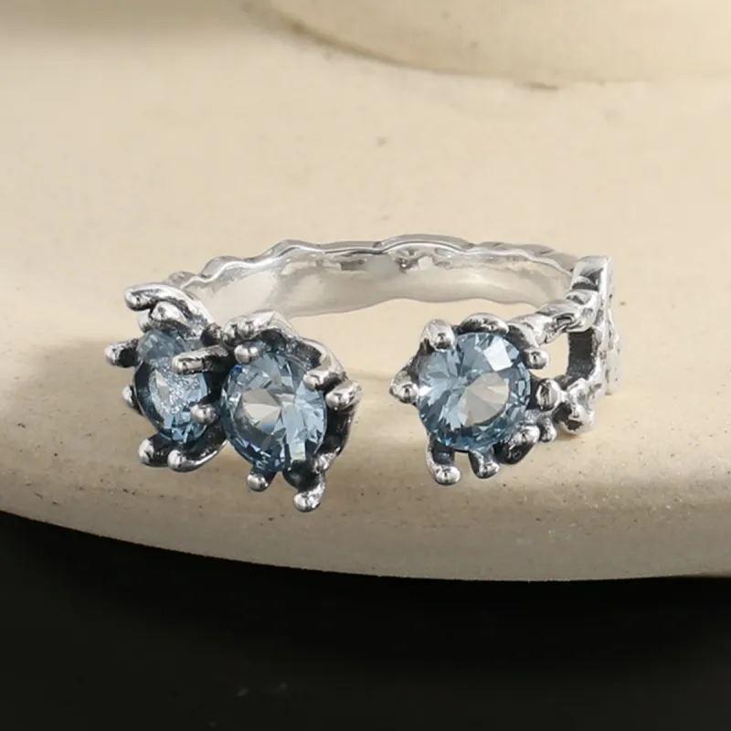 WEST ISLAND S925 Silver Rings Women's-6