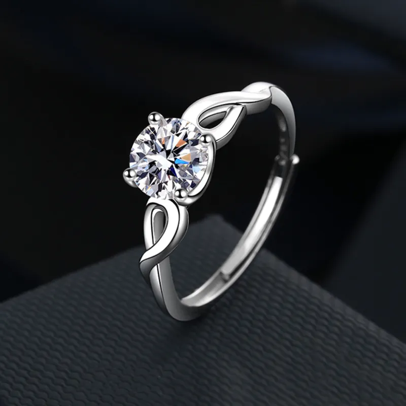 WEST ISLAND S925 Silver Rings Women's-3