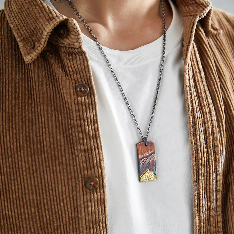 VAN GOGH Copper Necklaces Unisex-5