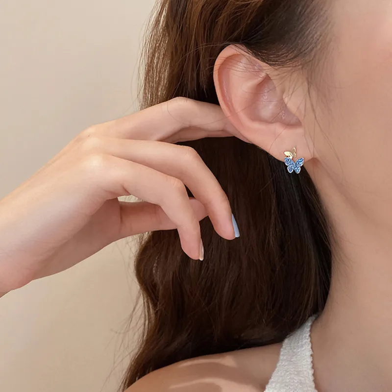 WEST ISLAND S925 Silver Stud Earrings Women's-1
