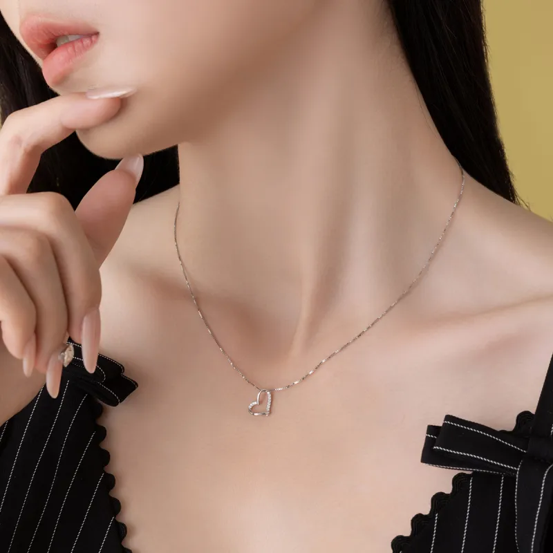 PIARA S925 Silver Necklaces Women's-2