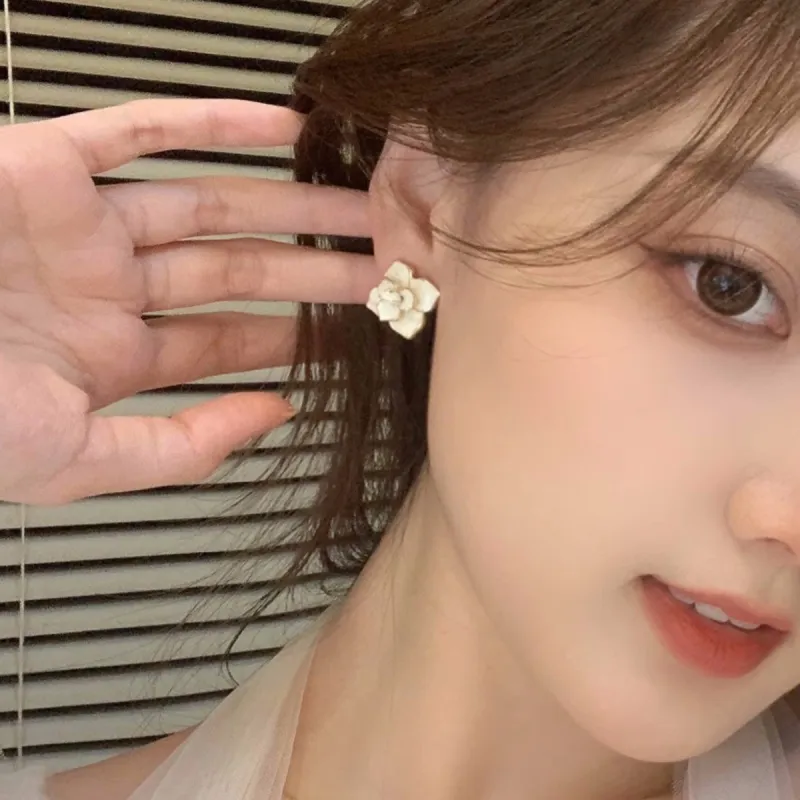 VAN GOGH Copper Stud Earrings Women's-6