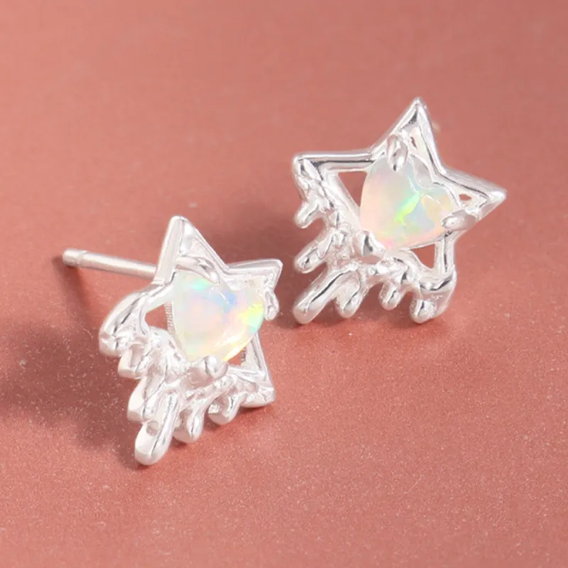 WEST ISLAND S925 Silver Stud Earrings Women's-4