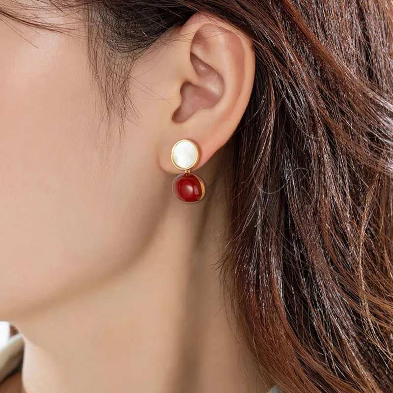 VAN GOGH Copper Earrings Women's-3