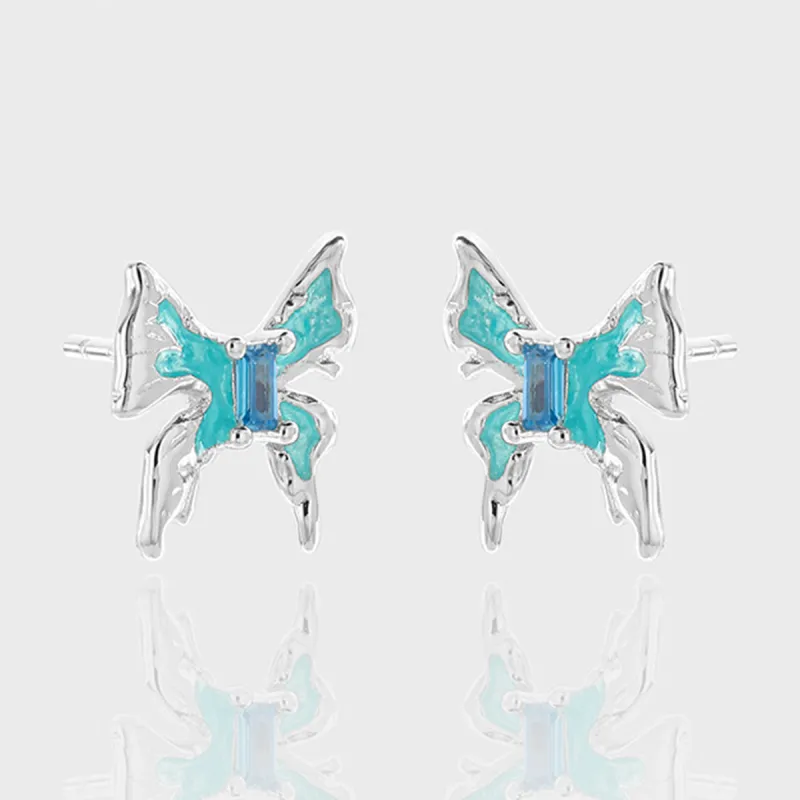 WEST ISLAND S925 Silver Stud Earrings Women's-5
