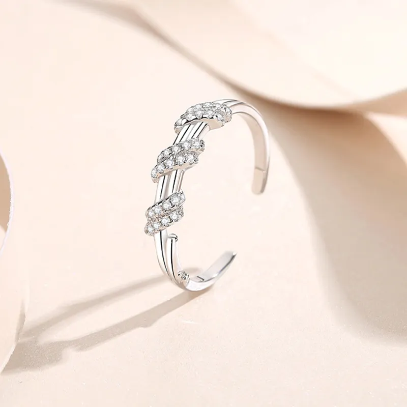 WEST ISLAND S925 Silver Rings Women's-2
