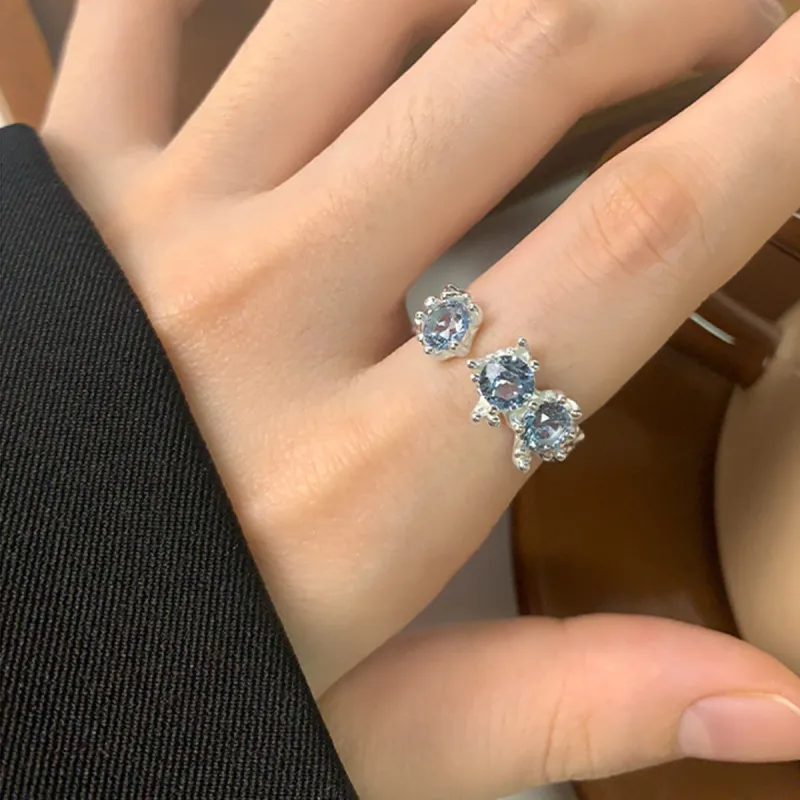 WEST ISLAND S925 Silver Rings Women's-1