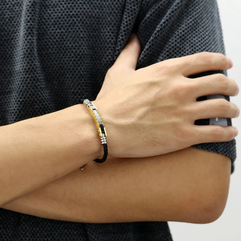 VAN GOGH Titanium Steel Bracelets Men's-3