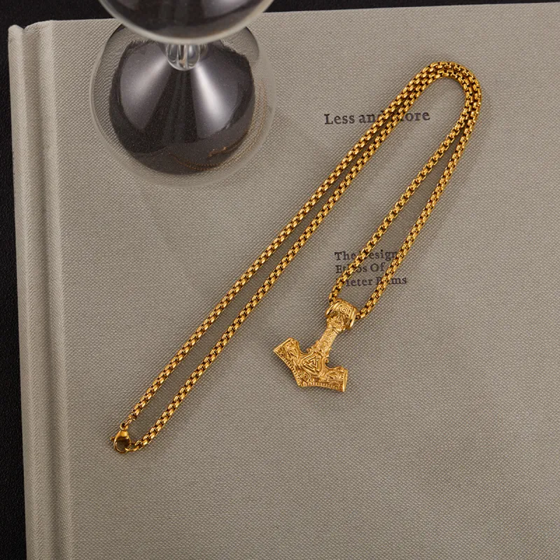 VAN GOGH Titanium Steel Necklaces Men's-9