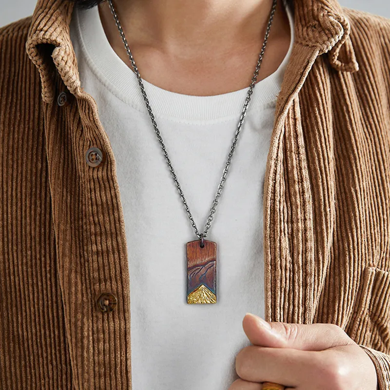 VAN GOGH Copper Necklaces Unisex-4