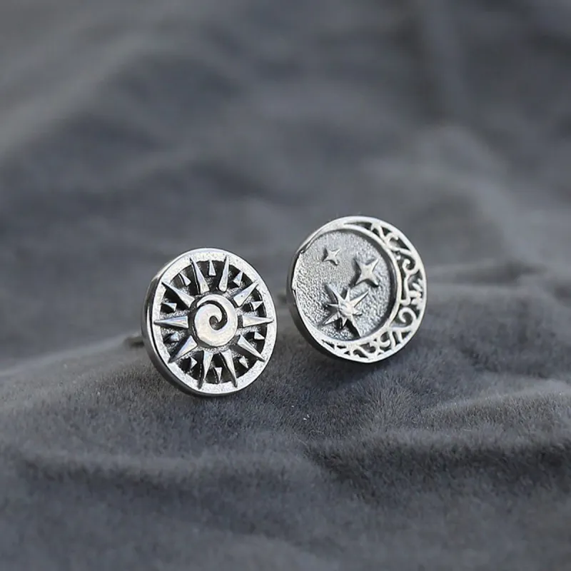 VAN GOGH Copper Stud Earrings Unisex-2