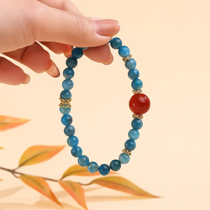 WEST ISLAND Apatite Bracelets Unisex-1