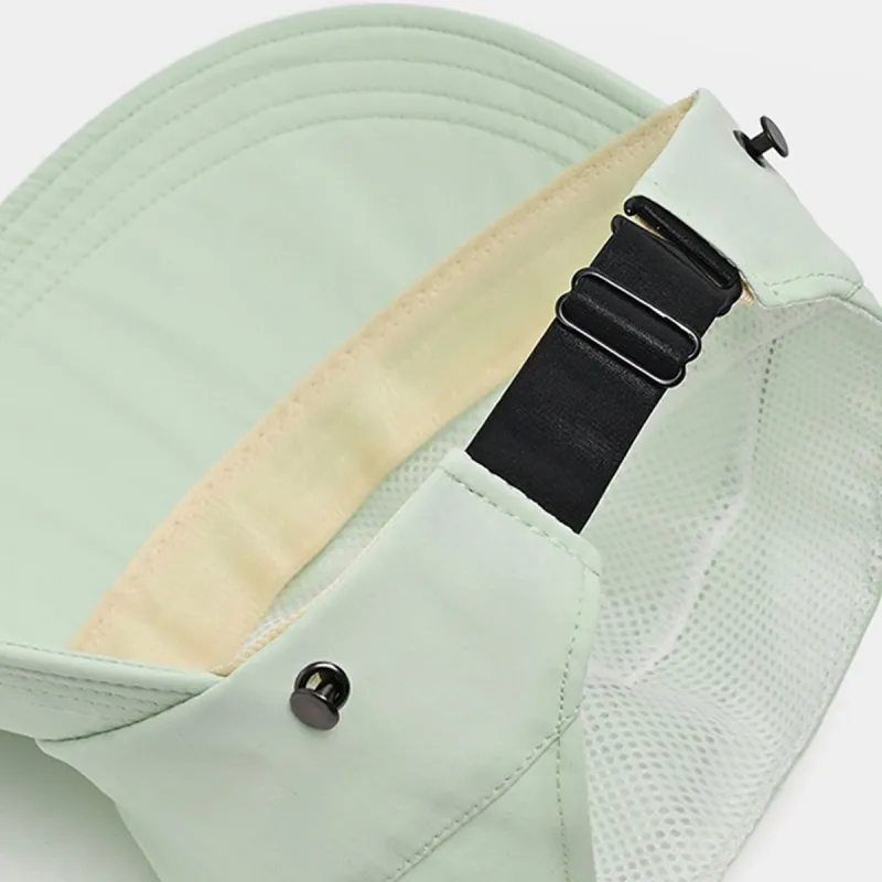 Polyester Material For Hanging Masks Fashion Versatile Multi Style Sun Protection Hat Women's-13