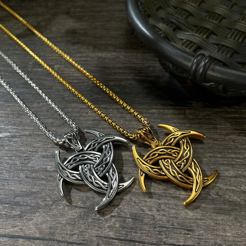 VAN GOGH Titanium Steel Necklaces Men's-9