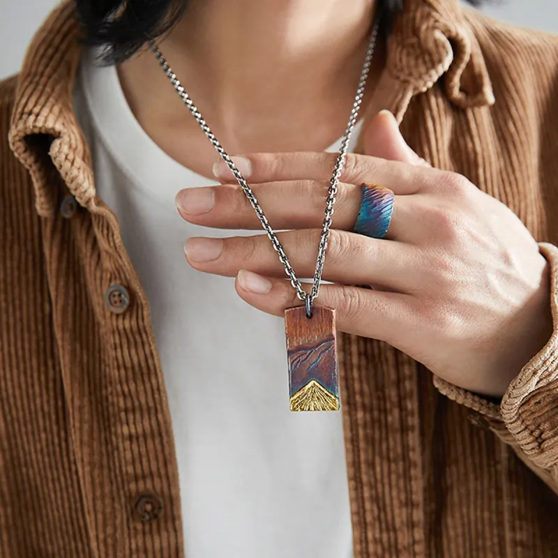 VAN GOGH Copper Necklaces Unisex-3