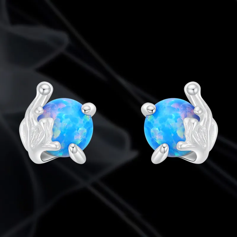 VAN GOGH S925 Silver Stud Earrings Women's-10