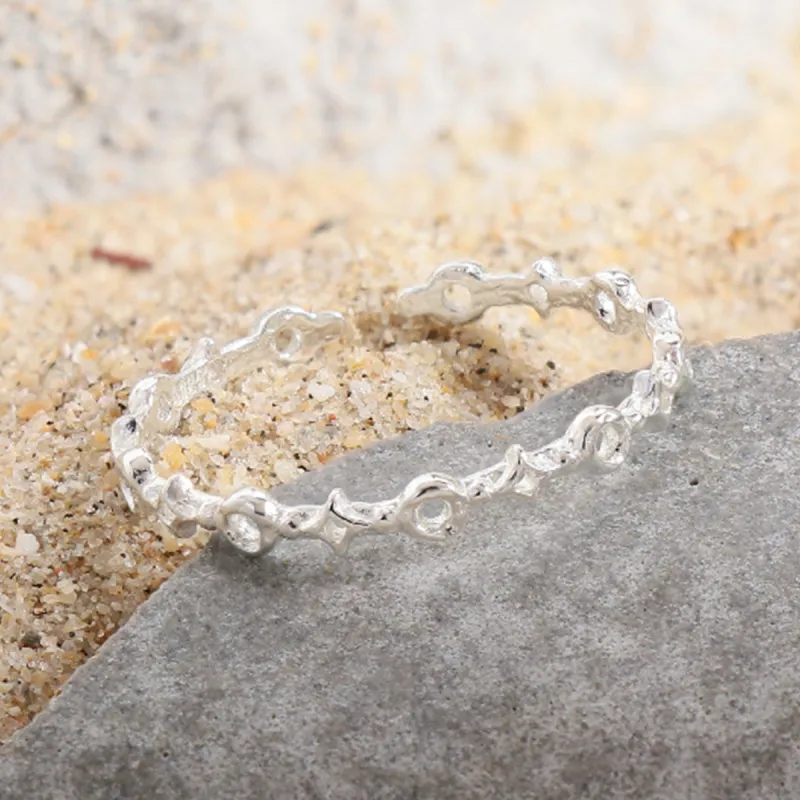 WEST ISLAND 925 Sterling Silver Rings Women's-3